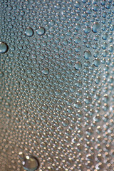 Water droplets in plastic bottle macro background high quality prints