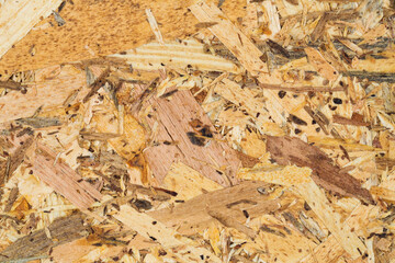 Wooden oriented strand board