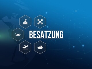 Fototapeta premium Besatzung