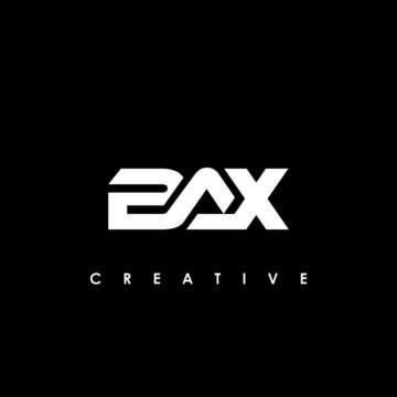BAX Letter Initial Logo Design Template Vector Illustration