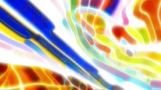 Beautiful abstract psychedelic space 01