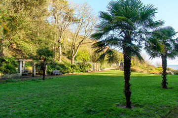 Obraz premium The Italian Garden in winter