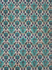 トルコタイルの壁