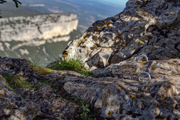 Views from hiking the summit of the Pic St Loup