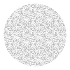 A round abstract vector background consisting of beautiful gray drops.