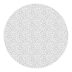 A round abstract vector background consisting of beautiful gray drops.
