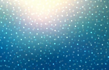 Glitter pattern on blue glowing background. Holidays dexorative texture.