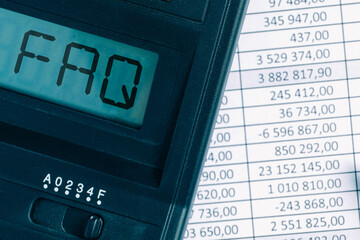Concept FAQ on the main issues on the topic of bookkeeping