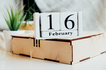 16 sixteenth day of winter month calendar february