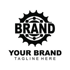 Bearing logo vector design creative idea modern simple