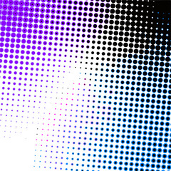 Abstract halftone background