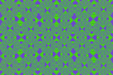 Colored fabric - Seamless pattern, illustration