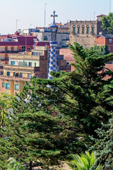 Park Guell designed by Gaudi - Barcelona