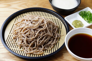 ざる蕎麦　盛り蕎麦