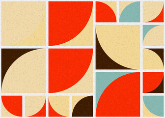 Obraz premium Abstract Geometric Pattern generative computational art illustration