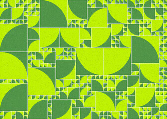 Abstract Geometric Pattern generative computational art illustration