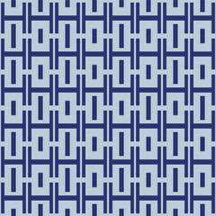 Japanese Weave Line Vector Seamless Pattern
