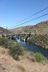 Bridge in arid area