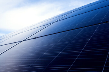Power solar panels ,alternative clean green energy concept