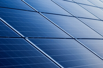 Power solar panels ,alternative clean green energy concept