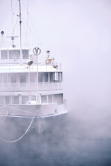 cruise ship in the sea