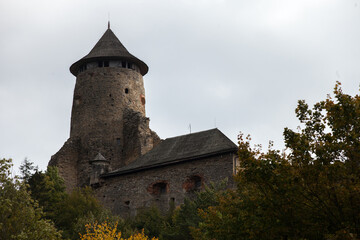 Fototapeta na wymiar The Lubovna Castle (Stara Lubovna) in Slovakia