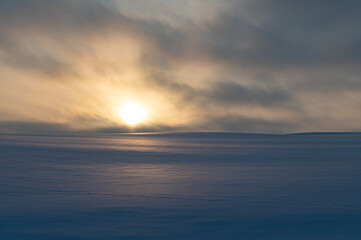 冬美瑛一日の始まりの色