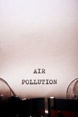 Air pollution text