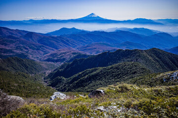 A spectacular view of Mt. Fuji