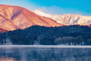 lake in the mountains