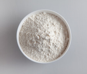 bowl of flour