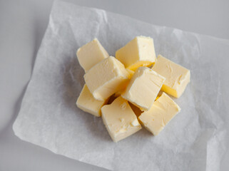 pieces of butter