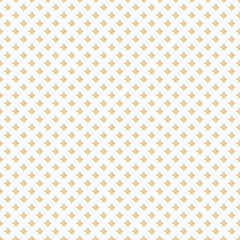 Art vector geometric seamless pattern for paper design. Vector ochre diamonds.