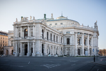 Fototapeta na wymiar Vienna's Burgtheater