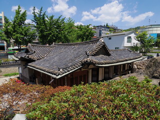 韓国ソウルに残る古い民家