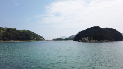 Fototapeta premium 五島列島 福江島 堂崎天主堂 世界遺産 長崎県