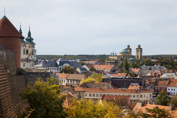 Obraz premium Eger is the second largest city in Northern Hungary