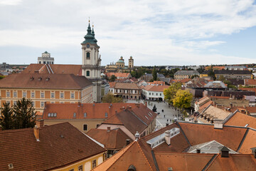 Fototapeta premium Eger is the second largest city in Northern Hungary