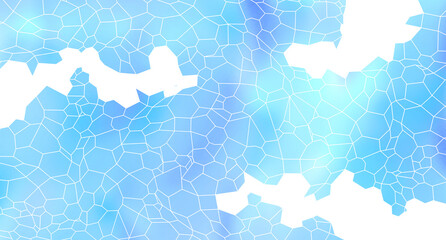 背景素材　ひび割れ　パステルカラー　ブルー