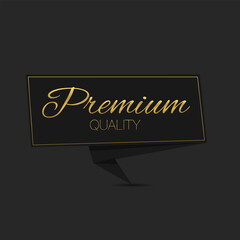 Premium quality banner