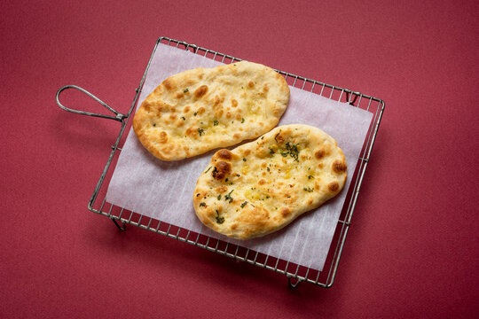 Naan-Brot (indisches Fladenbrot)