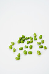 frische Sojabohnen