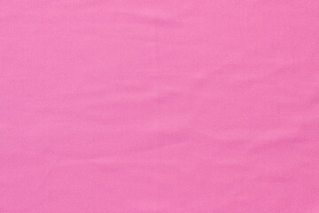 close up of pink fabric texture and background