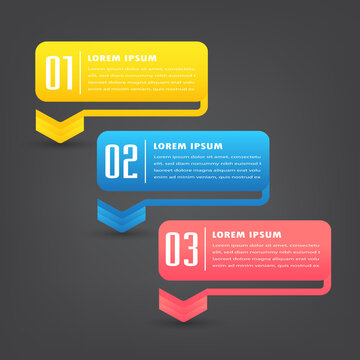 modern text box template, banner Infographics