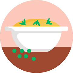 English Food Icon. Food Icon. Vector Illustration