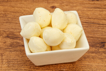 Natural tasty baby Mozarella cheese