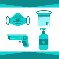 Health Supplies Logo Design Vector