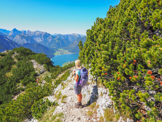 Wanderung vom Achensee auf das Ebnerjoch