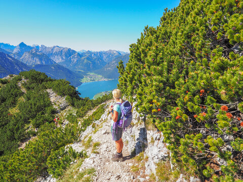 Wanderung vom Achensee auf das Ebnerjoch