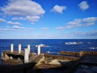 Obraz premium pier and sea